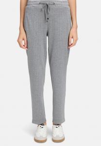 Брюки Betty & Co MIT NADELSTREIFEN, Grey Melange/Grey