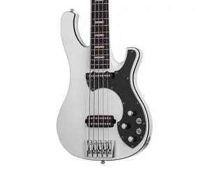 Бас-гитара Schecter Stargazer-5 с 5 струнами - Белый глянцевый