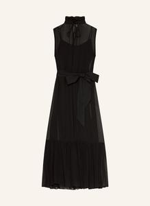 Платье с оборками Mrs & Hugs, черный