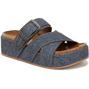 Женские платформенные сандалии Malibu Iris в темном дениме BLOWFISH, Dark Denim