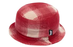 Stussy Красная унисекс ведёрка из полиэстера, Red