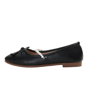 Плоские туфли Мэри Джейн для женщин TAFN, черный