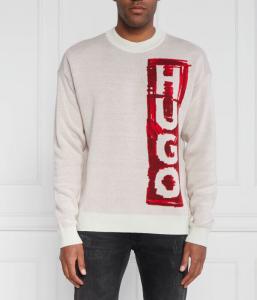 Свитер Hugo Sohugoh Regular Fit, бежевый