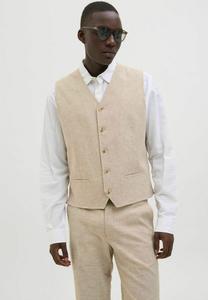 Элегантный жилет JPRRIVIERA MIX Jack & Jones PREMIUM, бежевый