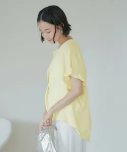 Приятная на ощупь блузка-свитшот с оборками на рукавах Coen, цвет Cream