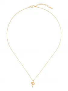 Колье с подвеской-инициалом Missoma, золотой