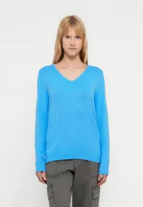 Джемпер viril с v-образным вырезом и длинными рукавами Vila, All Aboard Dark Melange