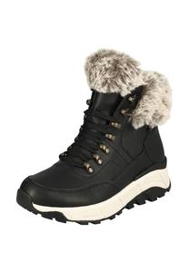 Ботильоны из кожи/текстиля Rieker, черный