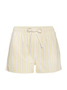 Пижамные шорты в желтую и белую полоску VIVANCE DREAMS