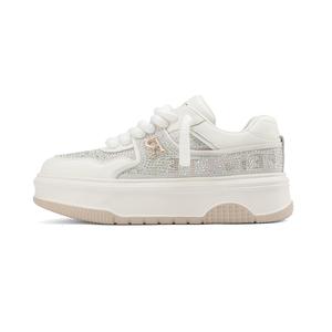Кроссовки D:FUSE SCANDINAVIA Skateboarding Shoes Women's Low-top Beige, бежевый