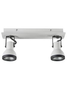 Beliani Потолочные светильники BARO в бело-черном цвете - (Ш) 30 x (В) 12 x (Д) 7 см