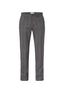 Формальные облегающие брюки-чинос из шерсти с эластичной яшмой Redpoint, цвет figured anthra