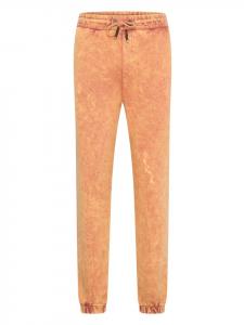 Rusty Neal Выцветшие спортивные штаны, стандартного кроя, обычного цвета, оранжевого цвета