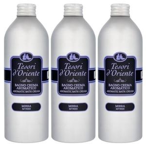 Мирра, жидкость для ванн, 3х500мл Tesori d'Oriente