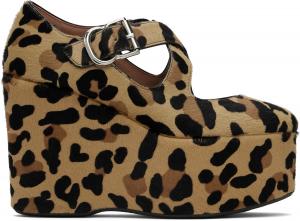 Туфли на танкетке с крест-накрест ALAÏA