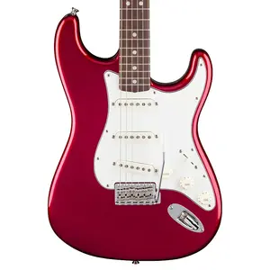 Электрогитара Fender American Vintage II 1965 Stratocaster, гриф из палисандра, цвет Candy Apple Red