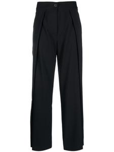 Studio Nicholson прямые брюки Malar, синий