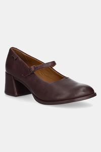 Туфли из кожи Kora Camper, бордовый