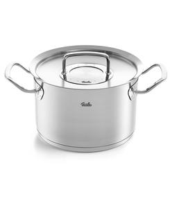 Кастрюля Original-Profi из нержавеющей стали объемом 4,2 кварты с крышкой Fissler,