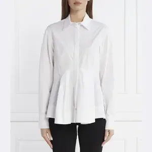 Рубашка оверсайз Pinko, белый