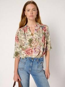 Блузка с длинными рукавами и v-образным вырезом armande Gerard Darel