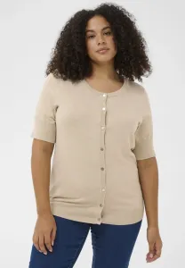 Короткий кардиган kclizzy Kaffe Curve, Feather Gray Melange