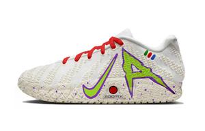 Nike Кроссовки баскетбольные Ja Morant 3 Light years Away низкие мужские белые зеленые