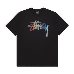 Футболка Stussy Stock Kaleidscope, черная