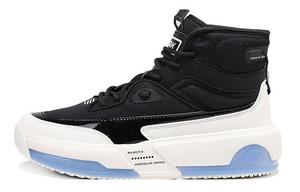 Кроссовки женские высокие черные Peak