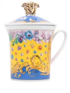 Фарфоровая кружка Primavera из коллаборации с Rosenthal Versace, синий