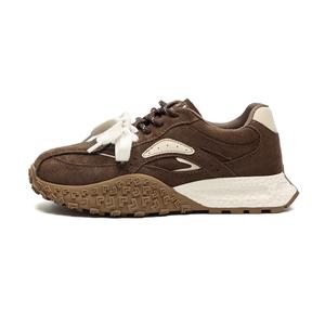 Нескользящие, легкие, увеличивающие рост, термоботинки с низким верхом, женские, повседневные JOSINY, Brown