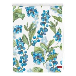 Рулонные шторы Lichtblick Heidelbeere, 70x150x6 см, синий/зеленый