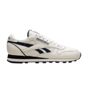 Кроссовки Reebok Classic Leather 1983 Vintage, Chalk Vector Navy