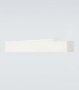 Шарф из смесового шелка Tom Ford, белый