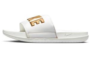 Шлепанцы и сланцы Nike Offcourt Slide 'Summit White Metallic Gold' Women's