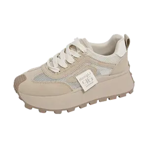 EGCHI Женские низкие кэжуал кеды цвета хаки, цвет Khaki