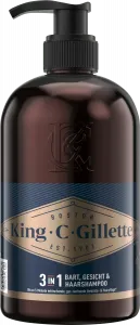 Гель для мытья бороды 350мл King C. Gillette