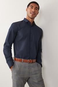 Рубашка проста в уходе Next, синий