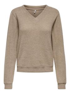 ONLY Лонгслив в светло-коричневом цвете