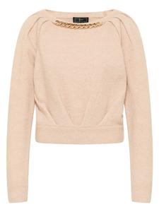 Женский свитер бежевого цвета faina