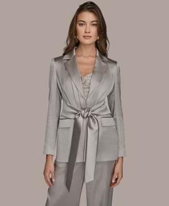 Женский блейзер с вырезом на лацканах Donna Karan New York, Vapor