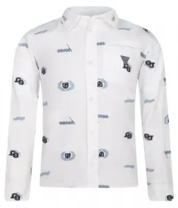 Рубашка ПОПЛИН regular fit Guess, белый