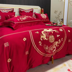 FUANNA Комплект постельного белья 5 предметов, 180 см, простыня на резинке, пододеяльник 200x230 см, 100% хлопок, Jinxiu