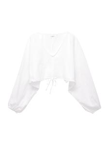 Блуза Pull&Bear, белый