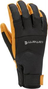 Мужские перчатки Carhartt Storm Defender с защитной манжетой и утеплителем, Black Barley