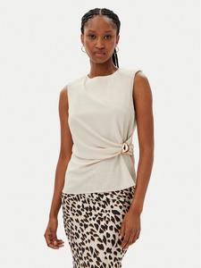 Блузка обычного кроя YM1004C Kontatto, бежевый