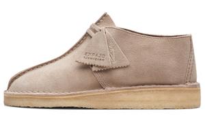 Кроссовки clarks Lifestyle Shoes Women's Low-top Beige, цвет Sand