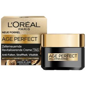 Дневной крем age perfect zell-renaissance revitalisierende pflege Loreal Paris, объем 50 мл