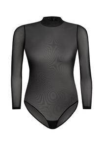 Боди-рубашка TEYLI Amy, черный