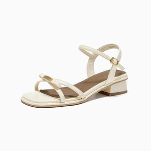 Сандалии с одним ремешком женские GEMEIQ, Ecru